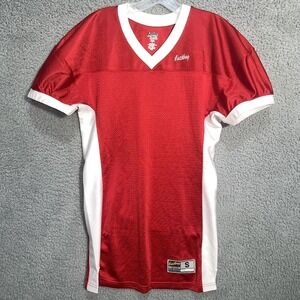 Eastbay Football Jersey Men's Size S‎ Red White Athletic Sport Source Shirt